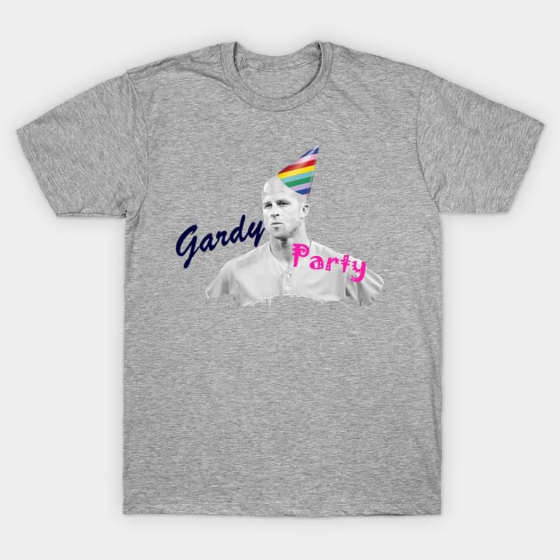 Gardy Party Design T-Shirt by Bleeding Yankee Blue